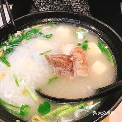 大骨汤做粉丝汤的做法