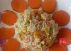 鸡蛋打饭的做法