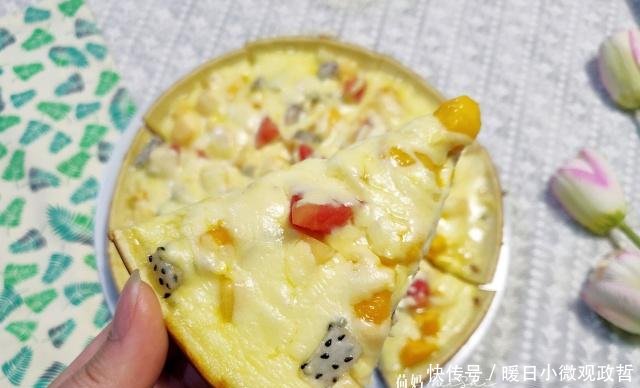 简单水果披萨的做法