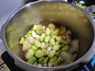 蚕豆的家常汤做法