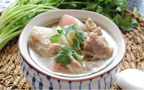 韩城羊肉河洛汤的做法