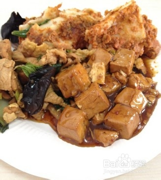 攸县豆腐炒肉的做法