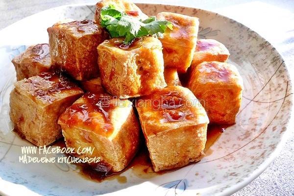 梅汁豆腐海胆的做法