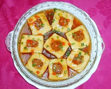 烤酿豆腐的做法视频教学