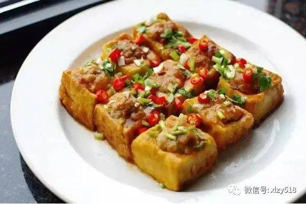 烤酿豆腐的做法视频教学