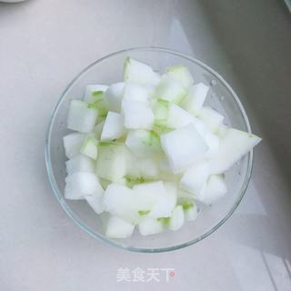 冬瓜炒鸡蛋粉条做法