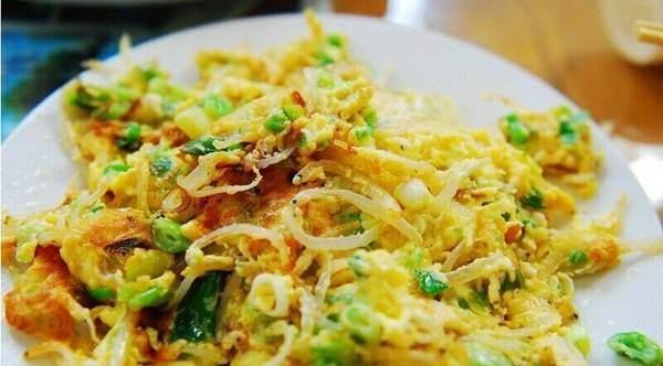新鲜银鱼韭菜鸡蛋做法