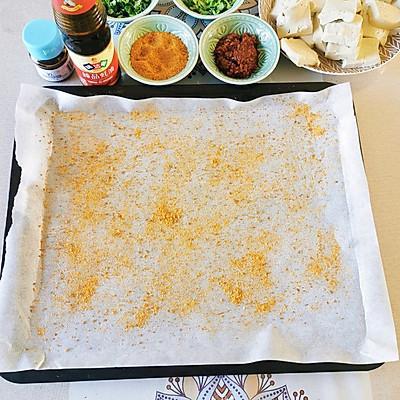 酒店大厨蘸汁豆腐的做法
