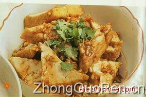 凉拌油豆腐甜味的做法