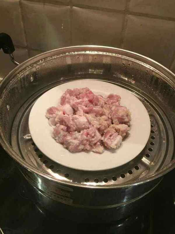 莲藕蒜泥蒸排骨的做法视频