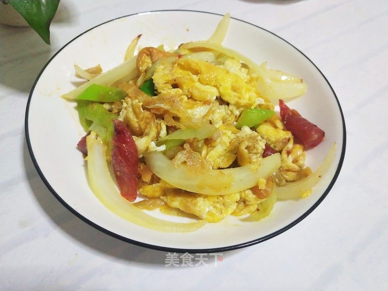 鸡蛋白炒榨菜的做法