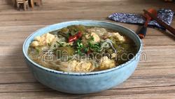 酸菜炖肉丝汤的做法