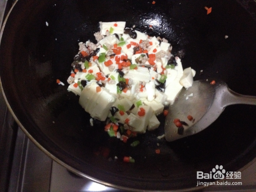 肉沫内酯豆腐的做法
