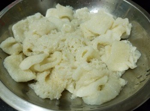 炒炸白玉豆腐的做法