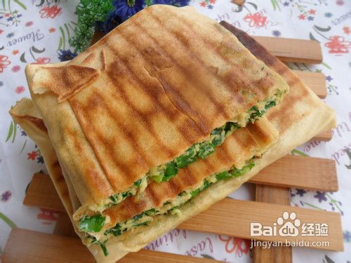 面粉韭菜鸡蛋煎饼做法