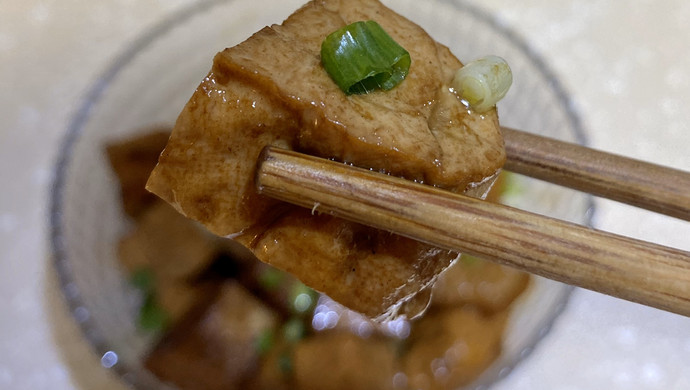 油面筋老豆腐的做法