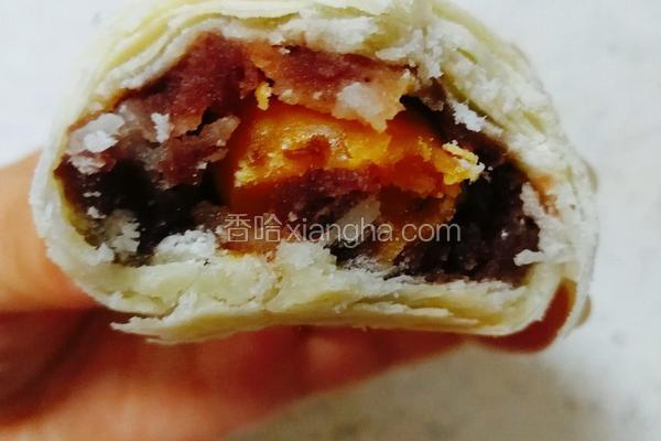 麻薯肉松面包的做法