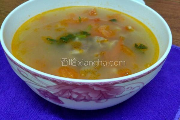 柿子牛腩土豆汤的做法