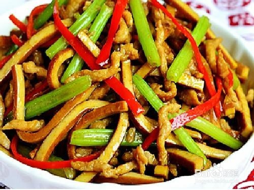 油炸肉丝的做法