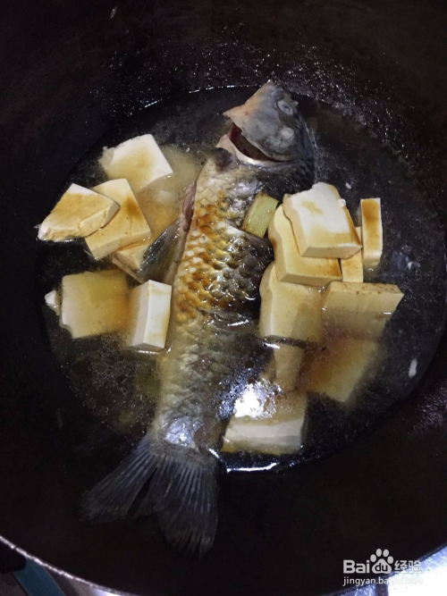红烧鱼焗豆腐的做法