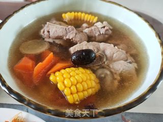 海盗头炖排骨汤的做法