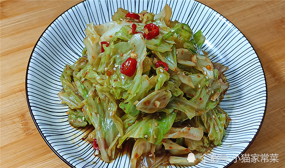 包菜凉拌做法