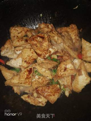 红糖煎豆腐的做法