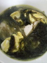 鸡蛋豆腐发菜汤做法