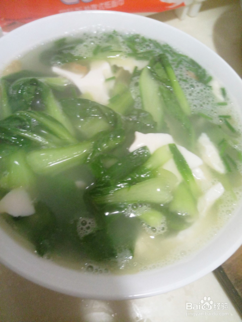 鸡蛋豆腐发菜汤做法
