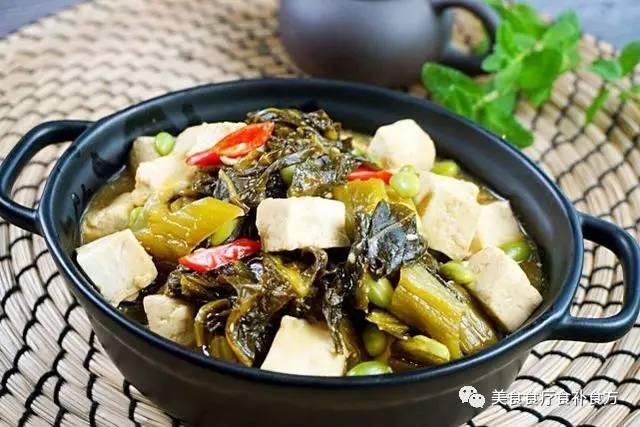 东北酸菜放鲜豆腐的做法