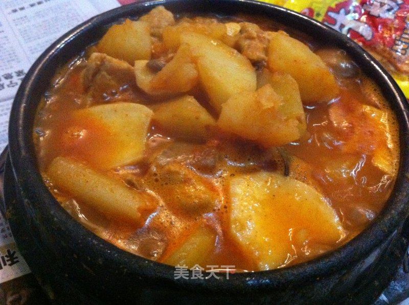 老黄瓜土豆排骨汤的做法
