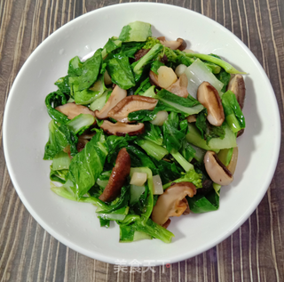 香菇炒菜做法大全