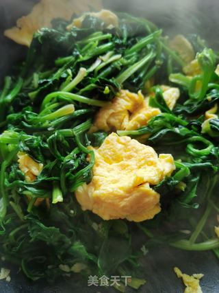 酱炒鸡蛋菠菜做法