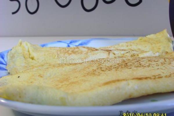 简单鸡蛋摊饼做法