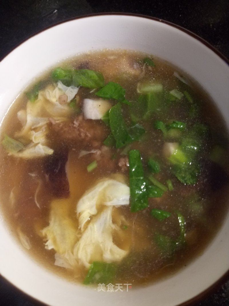 牛肉虾仁香菇汤的做法