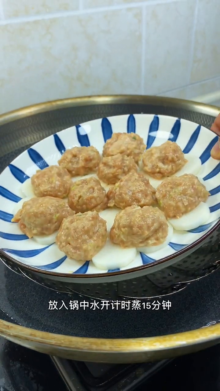 宝宝肉馅丸子汤的做法
