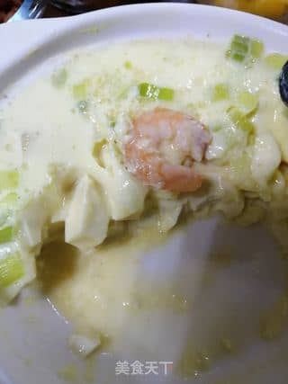 山水豆腐蒸鸡蛋视频做法