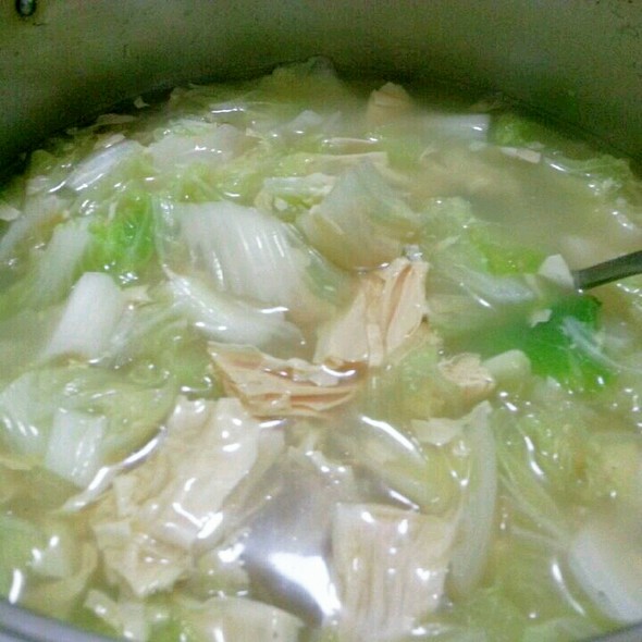 白菜丸子头汤的做法