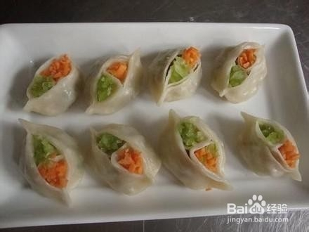 饺子色彩做法