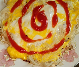 煎拉丝鸡蛋须做法