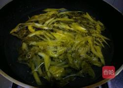 酸菜猪血麻油汤的做法