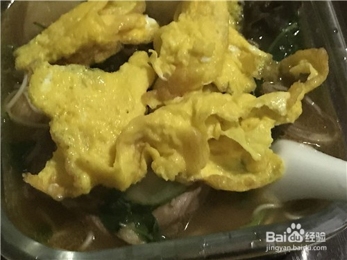 肉菜鸡蛋挂面做法