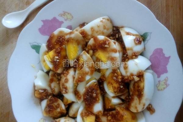 自制鸡蛋蒜泥做法
