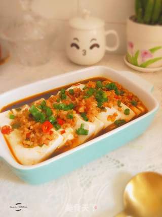 高温蒸豆腐的做法