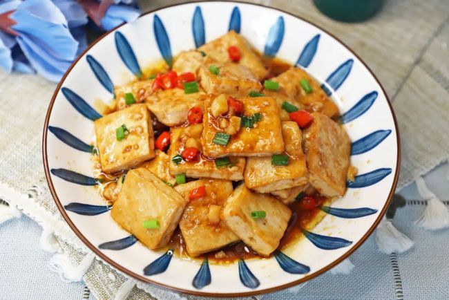 素食豆腐肉的做法