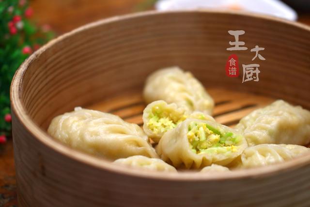 笋瓜鸡蛋素馅的做法