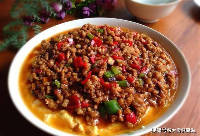 鸡蛋肉片豆腐的做法