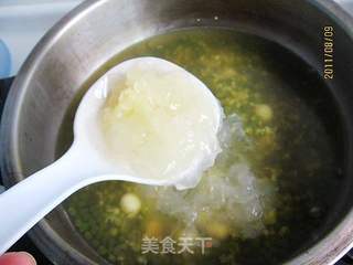 冰冻银耳汤绿豆汤的做法