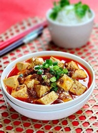 烂腌菜煮豆腐的做法