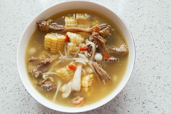 黄蘑菇汤最鲜的做法
